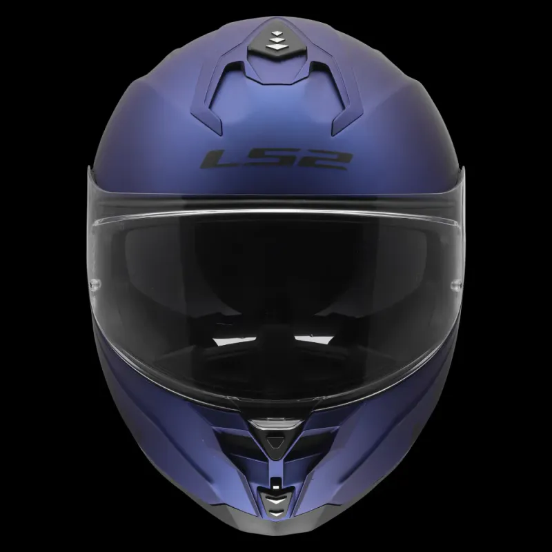 LS2 FF817 Challenger II MC-Hjelm, navy blå