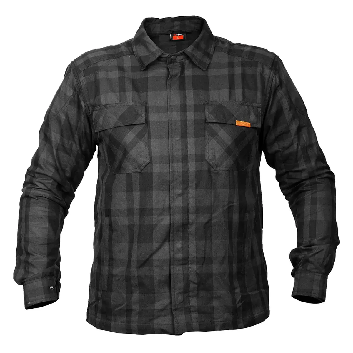 Bullfighter Axe Flanell Skjorte, svart/grå