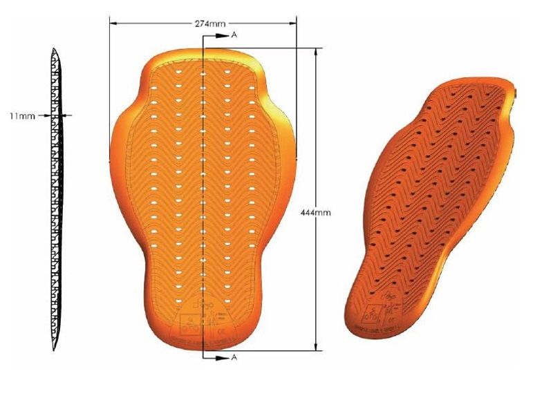 D3O Viper Stealth Ryggplate Lev.1