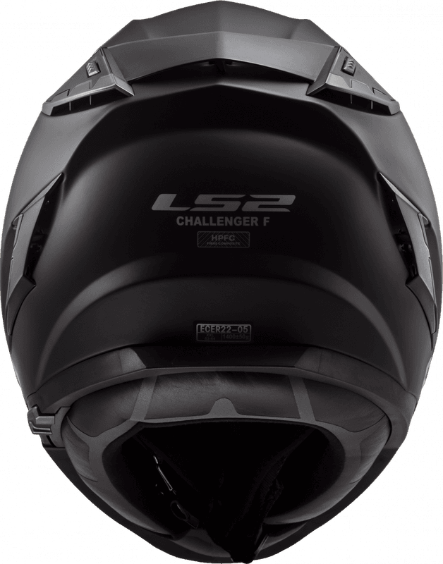 LS2 FF327 Challenger MC-Hjelm, matt black