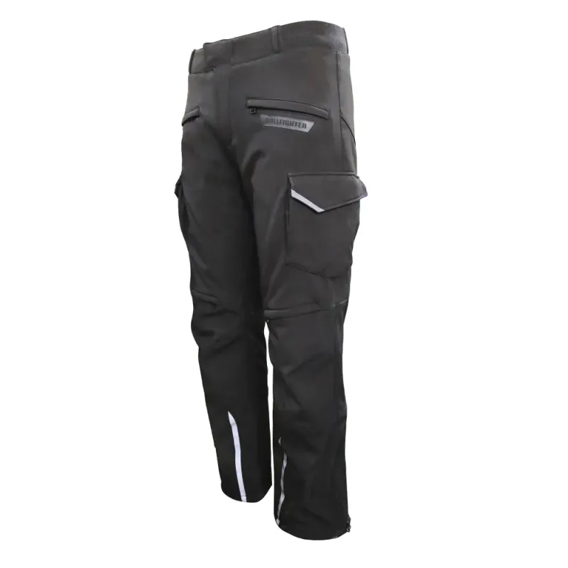 Bullfighter Ghost Softshell MC-Bukse, svart