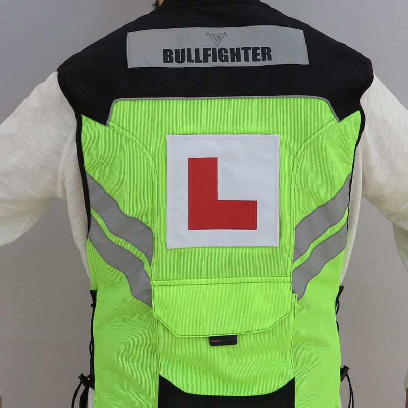 Bullfighter MC-Vest m/Borrelås for Patch