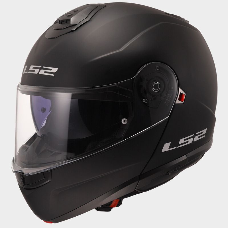 LS2 FF908 Strobe II Åpningshjelm, matt svart