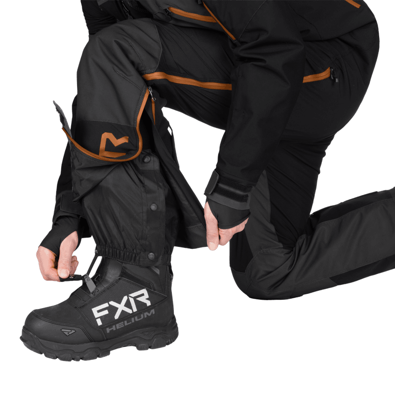 FXR M Vertical MTX Ins Monosuit 26, black/asphalt/kash