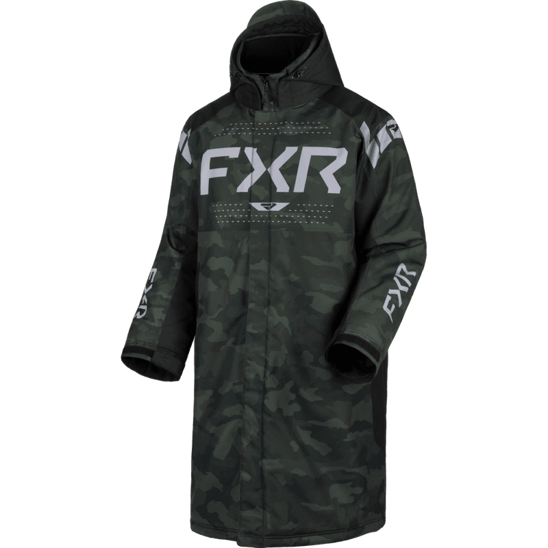 FXR M Warm-Up Coat 26, army camo/titanium