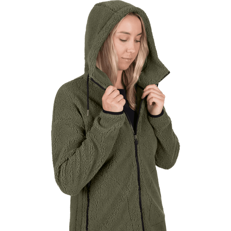FXR W Sapphire Sherpa Jacket 26, moss
