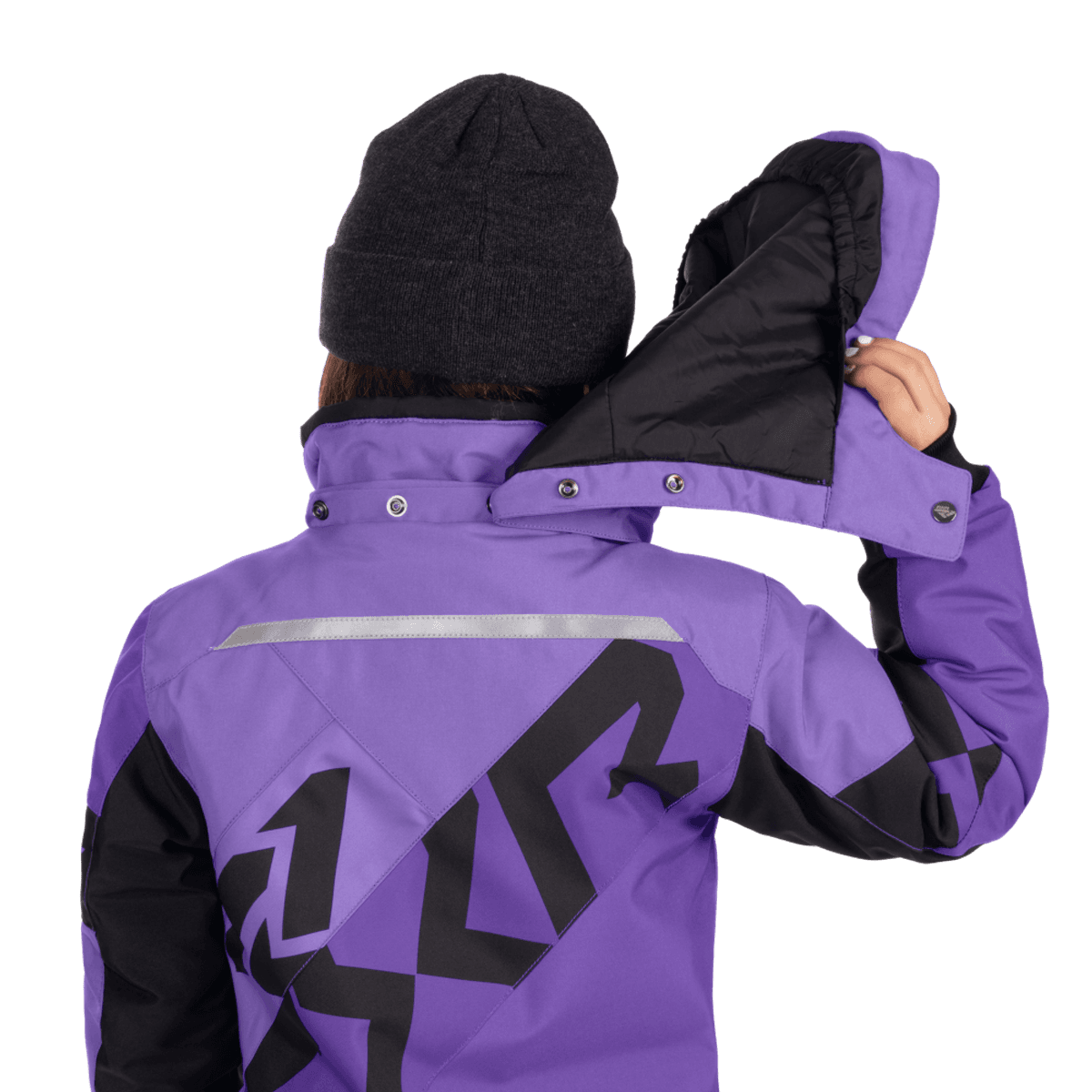 FXR Ch Cold Cross CX Monosuit 26, amethyst/black