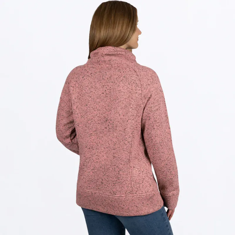 FXR W Ember Sweater PO 23, dusty rose/black