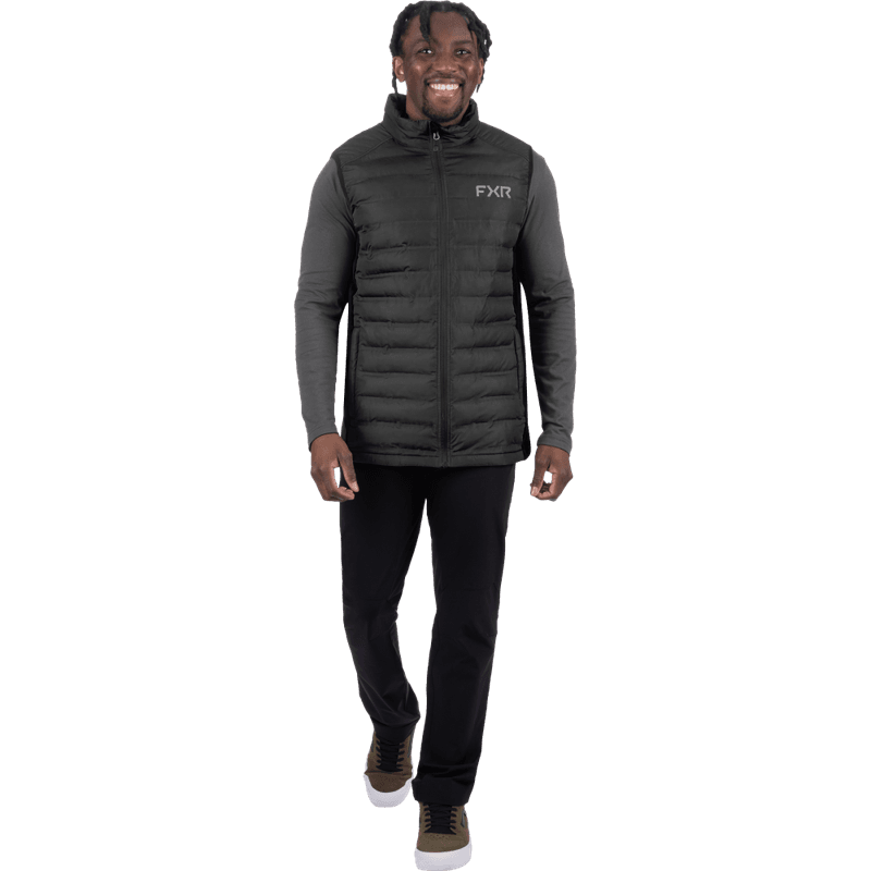 FXR M Podium Hybrid Quilted Vest 26, black