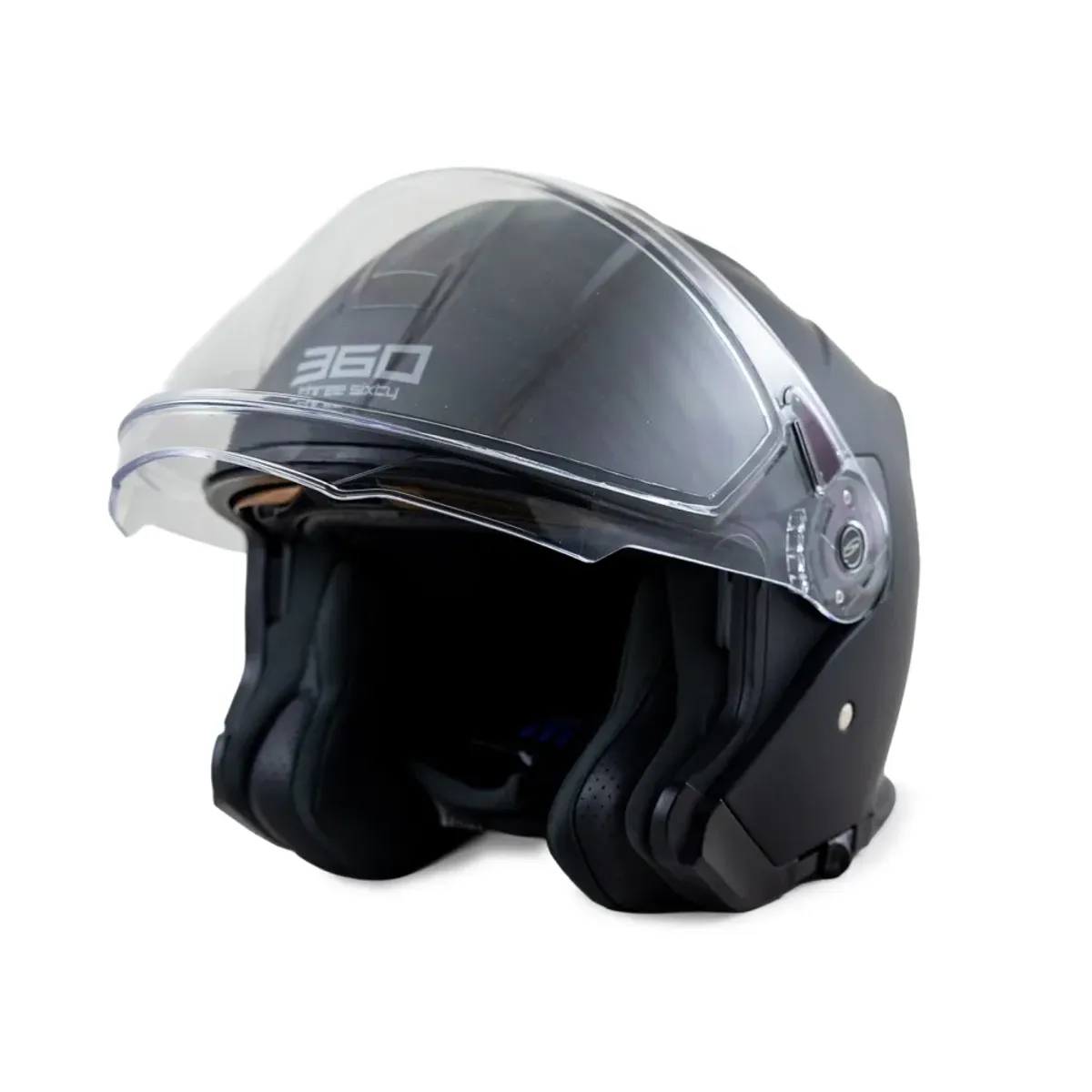 360 Touring 2.0 Halvhjelm, sort