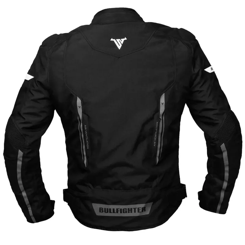 Bullfighter Solo II MC-jakke, svart/hvit