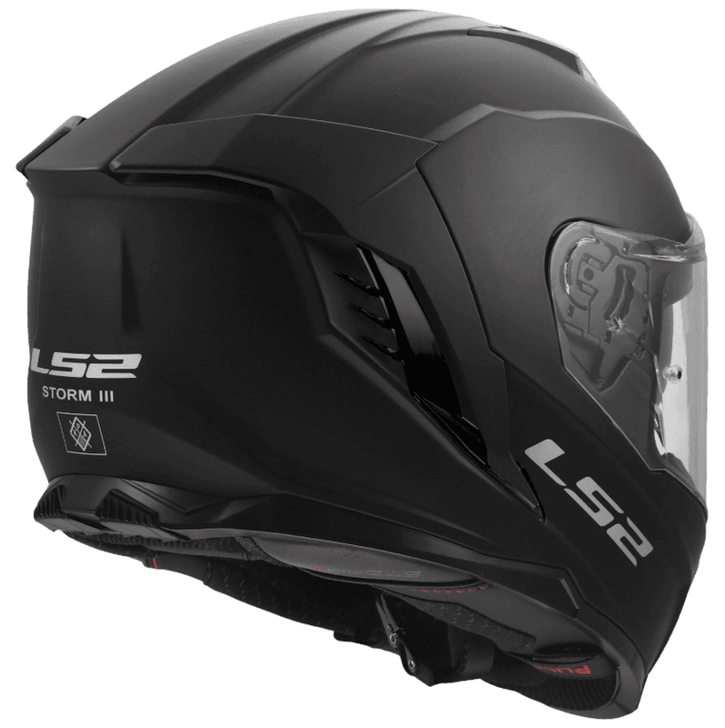 LS2 FF818 Storm III MC-Hjelm, svart