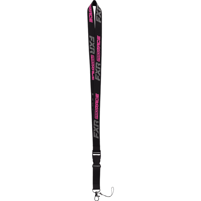 FXR Race Div Lanyard 24, black/el pink