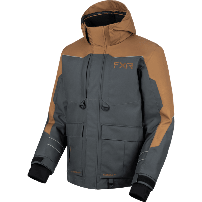 FXR M Excursion Jakke, asphalt/copper