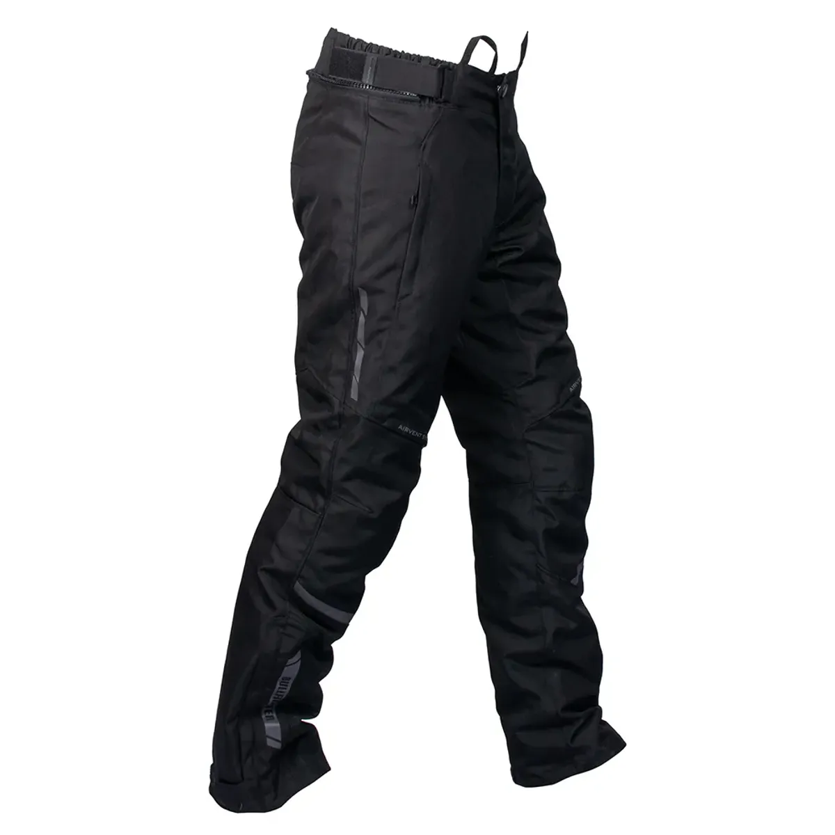 Bullfighter Hurricane II MC-Bukse Unisex KORT lengde, svart