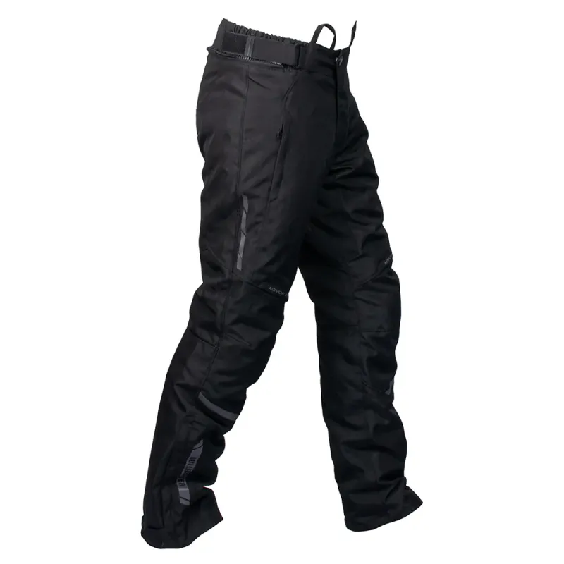 Bullfighter Hurricane II MC-Bukse Unisex KORT lengde, svart