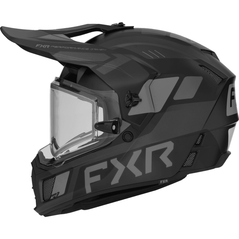 FXR Clutch X Helmet W/E Shield 26, black ops