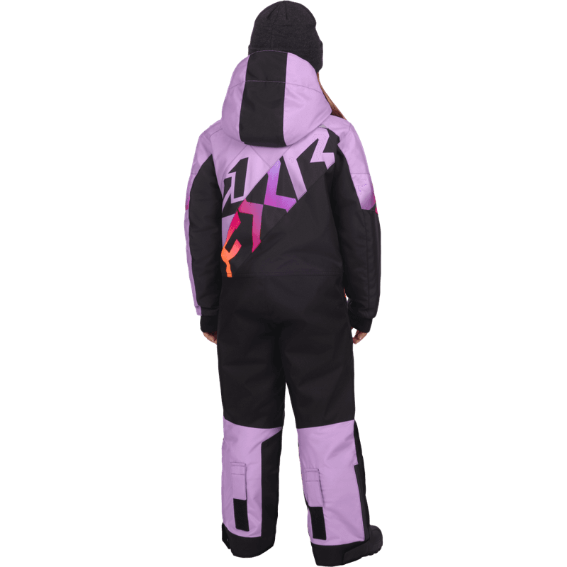 FXR Ch Cold Cross CX Monosuit 26, black/lilac glow